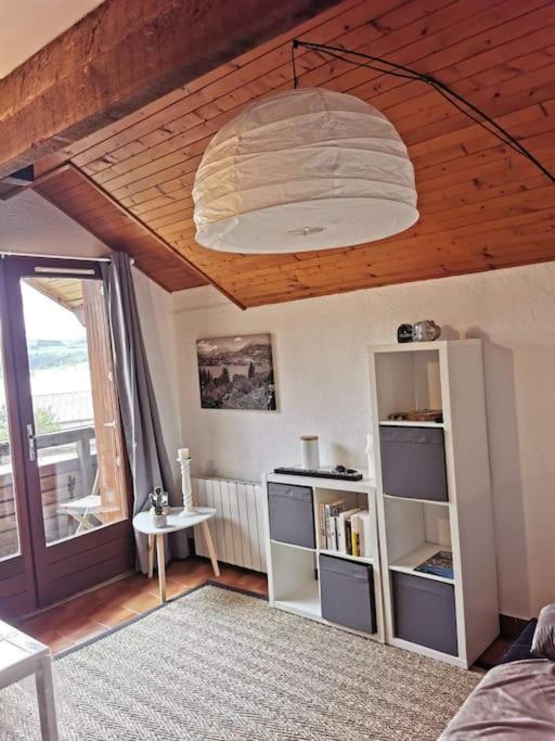 Duplex Cocooning Avec Vue Lac Et Montagnes Savines Kültér fotó